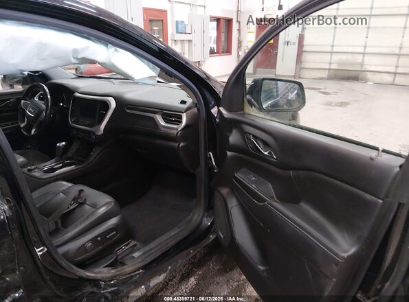 1GKKNWLS2JZ148940 2018 GMC ACADIA Black Widok wnętrza z przodu