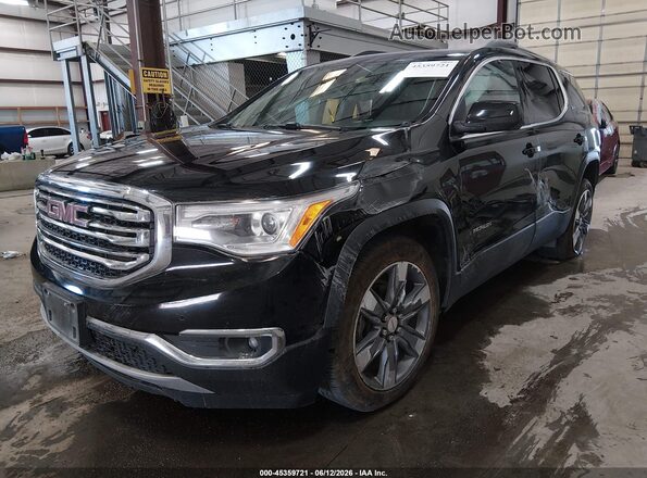 1GKKNWLS2JZ148940 2018 GMC ACADIA Black Widok z przodu