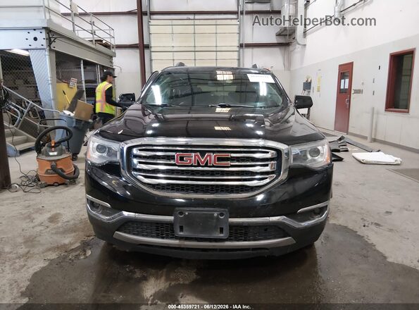 1GKKNWLS2JZ148940 2018 GMC ACADIA Black Widok zestawu wskaźników