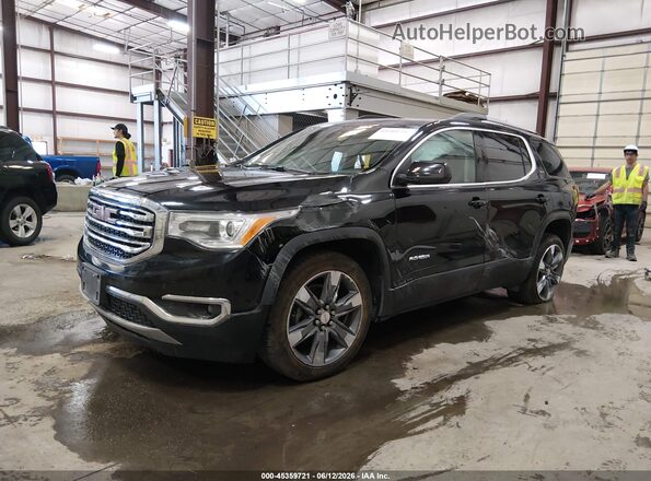 1GKKNWLS2JZ148940 2018 GMC ACADIA Black Widok wnętrza 360 stopni