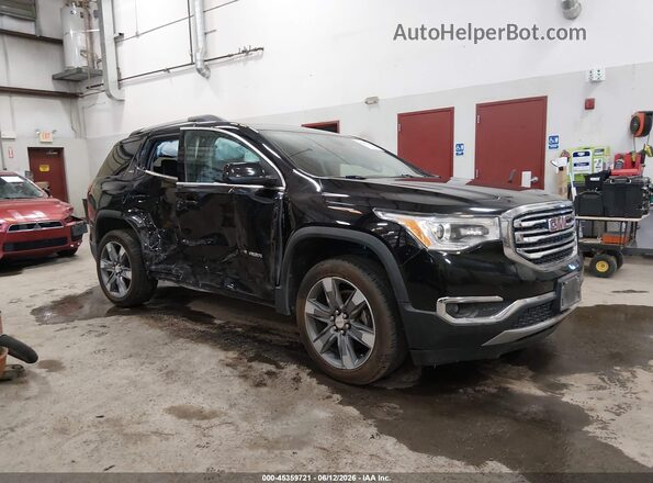 1GKKNWLS2JZ148940 2018 GMC ACADIA Black Widok wnętrza z tyłu