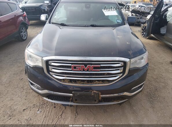 1GKKNWLS5HZ143449 2017 GMC ACADIA Blue Widok zestawu wskaźników