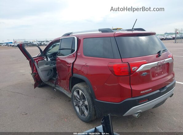 1GKKNWLSXKZ138349 2019 GMC ACADIA Red უკანა მარცხენა