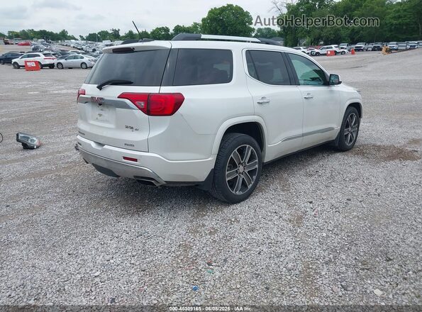 1GKKNXLS0HZ236370 2017 GMC ACADIA White Задня права чверть