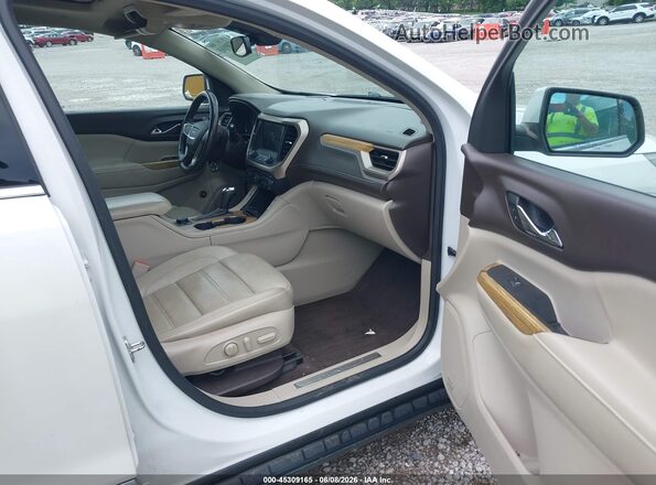 1GKKNXLS0HZ236370 2017 GMC ACADIA White Вид салону спереду