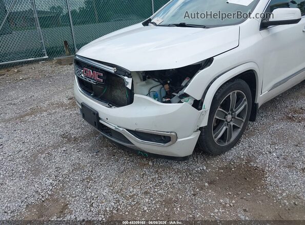 1GKKNXLS0HZ236370 2017 GMC ACADIA White Вид спереду