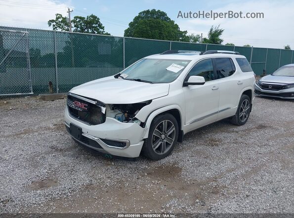 1GKKNXLS0HZ236370 2017 GMC ACADIA White Передня ліва чверть
