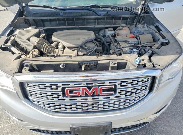 1GKKNXLS0JZ244765 2018 GMC ACADIA Silver Vista del compartimento del motor
