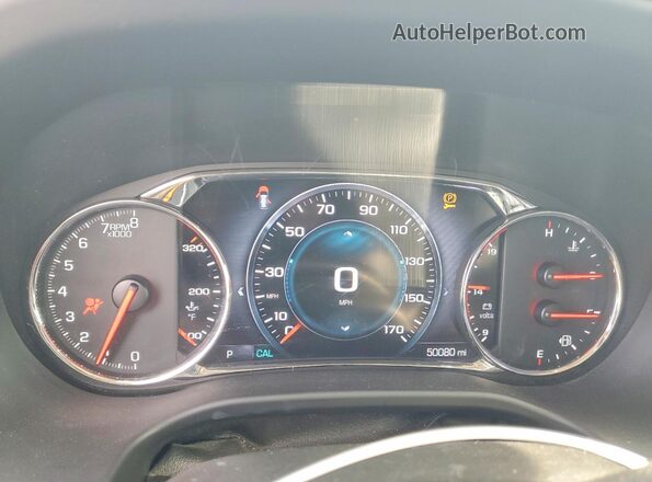 1GKKNXLS0JZ244765 2018 GMC ACADIA Silver Vista del cuadro de instrumentos