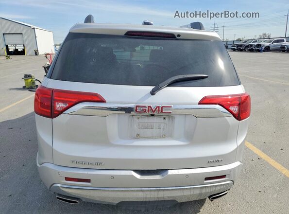 1GKKNXLS0JZ244765 2018 GMC ACADIA Silver Vista trasera