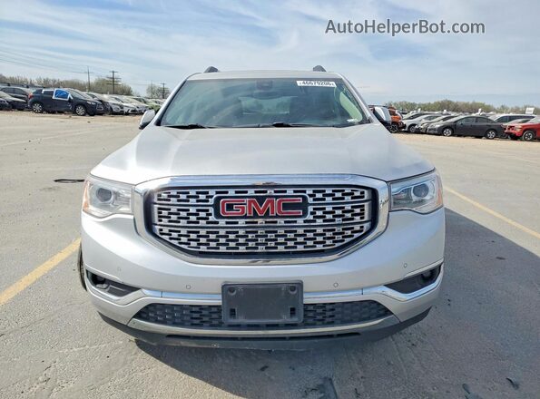 1GKKNXLS0JZ244765 2018 GMC ACADIA Silver Vista frontal