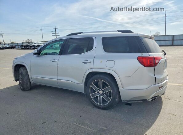 1GKKNXLS0JZ244765 2018 GMC ACADIA Silver Trasero izquierdo