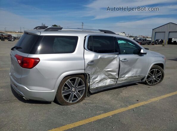 1GKKNXLS0JZ244765 2018 GMC ACADIA Silver Trasero derecho