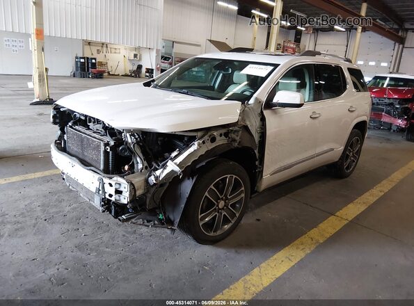 1GKKNXLS0KZ118911 2019 GMC ACADIA White Przód lewy