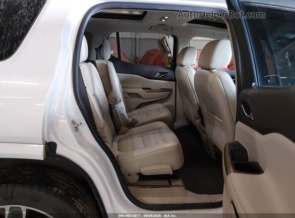 1GKKNXLS0KZ118911 2019 GMC ACADIA White Widok naklejki z numerem VIN