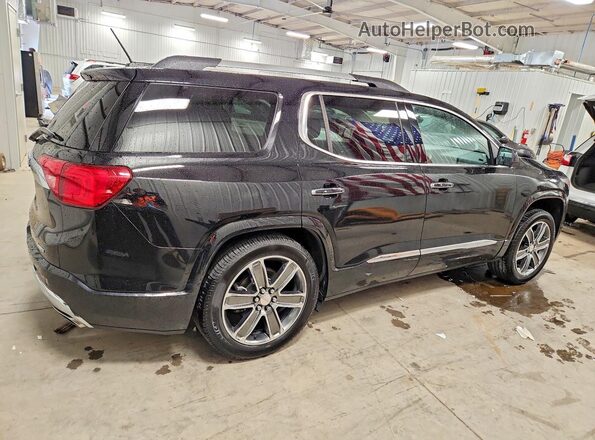 1GKKNXLS0KZ211198 2019 GMC ACADIA Черный Задняя правая четверть