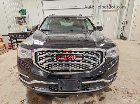 1GKKNXLS0KZ211198 2019 GMC ACADIA Черный Вид спереди