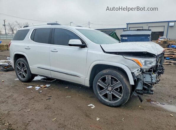 1GKKNXLS0KZ273717 2019 GMC ACADIA White წინა მარჯვენა