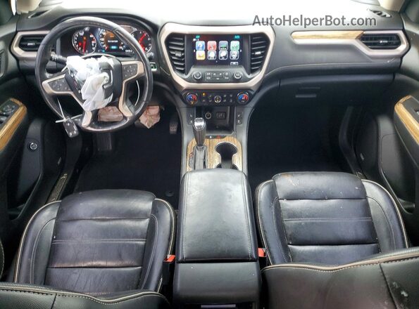 1GKKNXLS0KZ273717 2019 GMC ACADIA White წინა პანელის ხედი