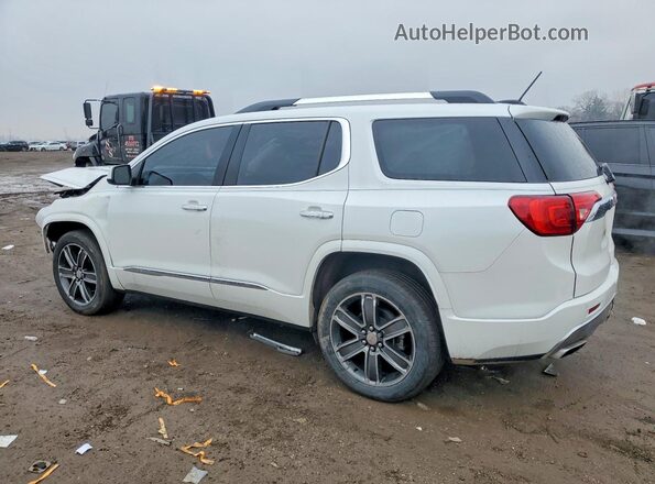 1GKKNXLS0KZ273717 2019 GMC ACADIA White უკანა მარცხენა