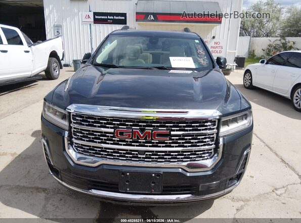 1GKKNXLS0MZ122377 2021 GMC ACADIA Gray Սալոնի հետևի տեսք