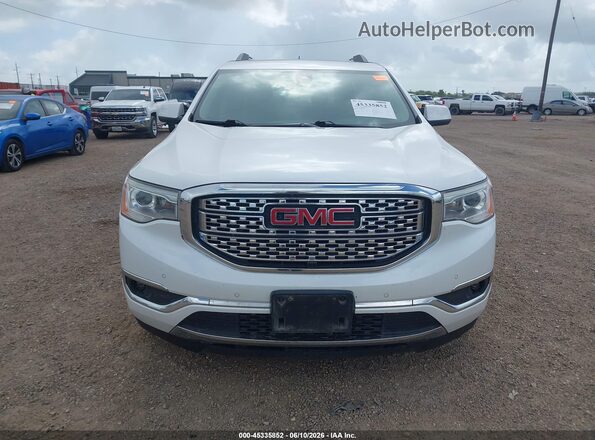 1GKKNXLS1KZ111918 2019 GMC ACADIA White Rear interior view