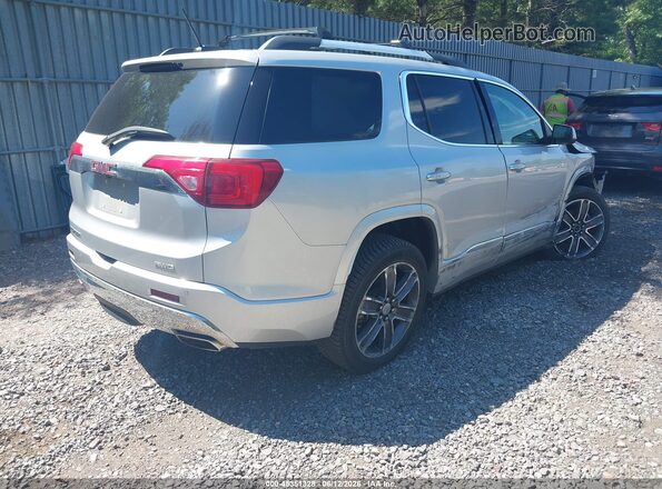 1GKKNXLS1KZ182763 2019 GMC ACADIA Silver Rear right