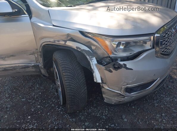 1GKKNXLS1KZ182763 2019 GMC ACADIA Silver Front view