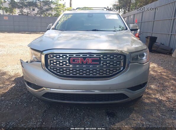 1GKKNXLS1KZ182763 2019 GMC ACADIA Silver Instrument cluster view