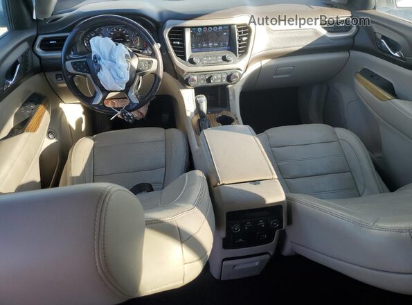 1GKKNXLS1KZ211419 2019 GMC ACADIA White Widok deski rozdzielczej