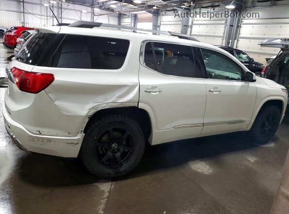 1GKKNXLS2HZ177225 2017 GMC ACADIA Белый Задняя правая четверть