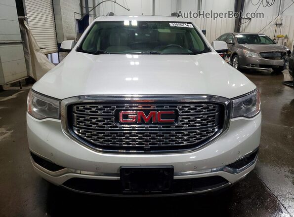 1GKKNXLS2HZ177225 2017 GMC ACADIA Белый Вид спереди