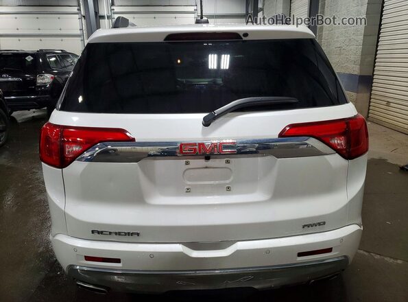 1GKKNXLS2HZ177225 2017 GMC ACADIA Белый Вид сзади