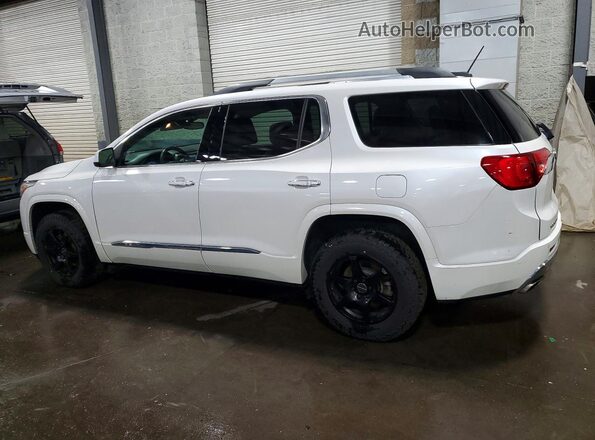1GKKNXLS2HZ177225 2017 GMC ACADIA Белый Задняя левая четверть