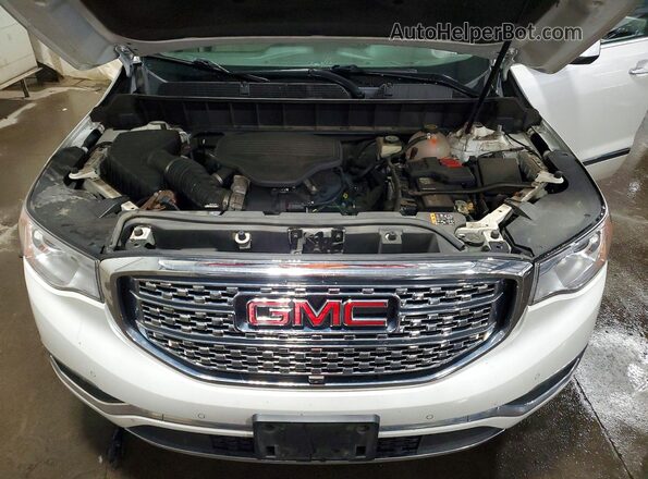 1GKKNXLS2HZ177225 2017 GMC ACADIA Белый Вид задней части салона