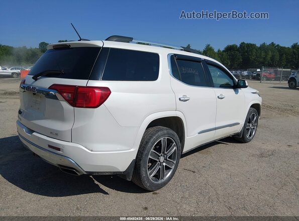 1GKKNXLS2JZ156770 2018 GMC ACADIA White Rear right