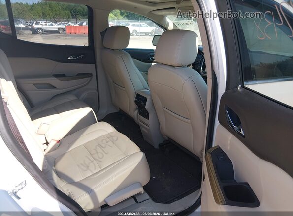 1GKKNXLS2JZ156770 2018 GMC ACADIA White VIN sticker view