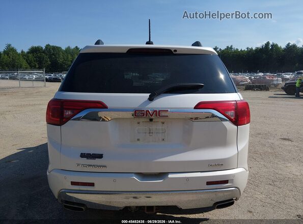 1GKKNXLS2JZ156770 2018 GMC ACADIA White 