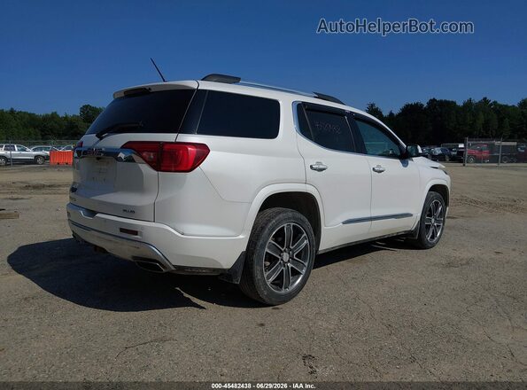 1GKKNXLS2JZ156770 2018 GMC ACADIA White 