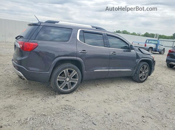 1GKKNXLS2JZ181684 2018 GMC ACADIA Black Հետևի աջ