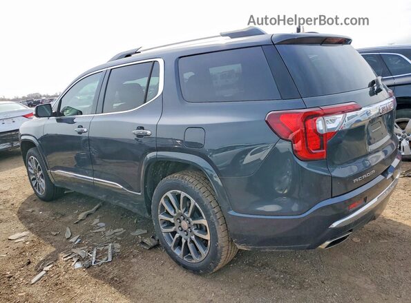 1GKKNXLS2MZ187697 2021 GMC ACADIA Gray Trasero izquierdo