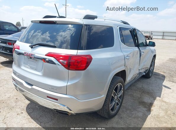 1GKKNXLS3HZ158988 2017 GMC ACADIA Silver უკანა მარჯვენა