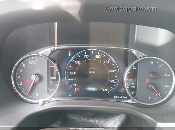 1GKKNXLS3HZ158988 2017 GMC ACADIA Silver უკანა სავარძლების ხედი