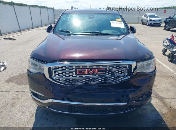 1GKKNXLS3HZ268455 2017 GMC ACADIA Purple Դիմացի տեսք