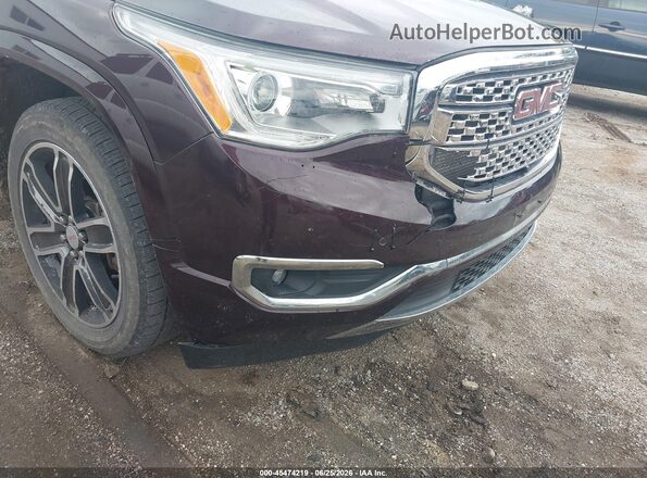 1GKKNXLS3HZ311532 2017 GMC ACADIA Maroon 