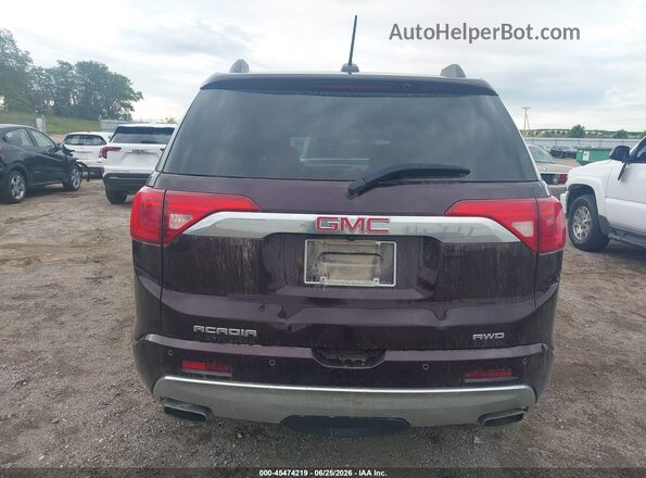 1GKKNXLS3HZ311532 2017 GMC ACADIA Maroon 