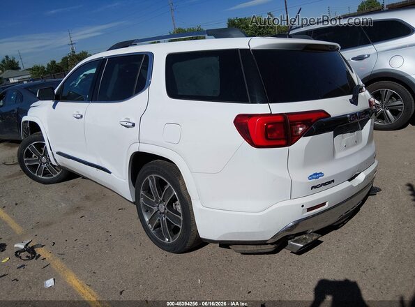 1GKKNXLS3KZ165480 2019 GMC ACADIA White Tył lewy