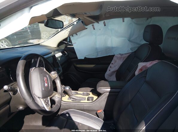 1GKKNXLS3KZ165480 2019 GMC ACADIA White Widok wnętrza z przodu