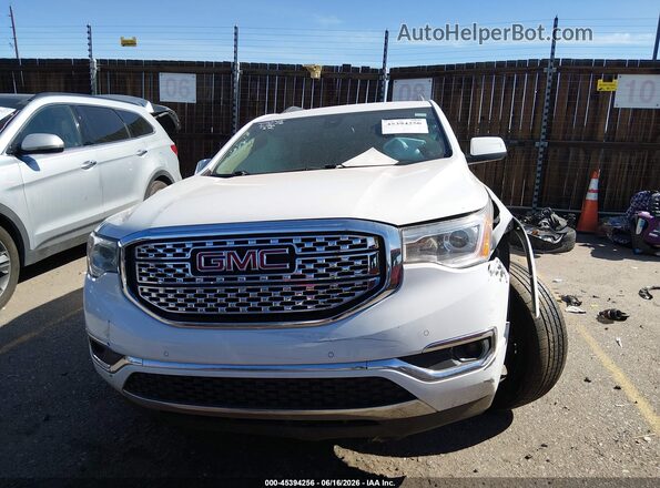 1GKKNXLS3KZ165480 2019 GMC ACADIA White Widok wnętrza z tyłu