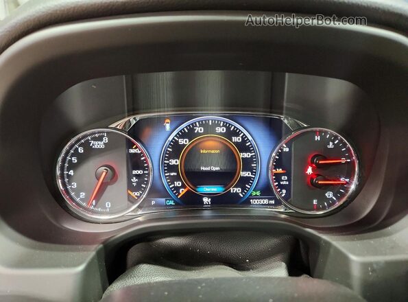 1GKKNXLS3KZ189911 2019 GMC ACADIA Blue Vista del cuadro de instrumentos